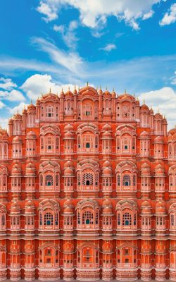 hawa mahal in jaipur, rajasthan, india